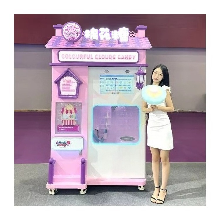 Candy Vending Machine - Customized Logo Multi-Language Commercial Support Touch