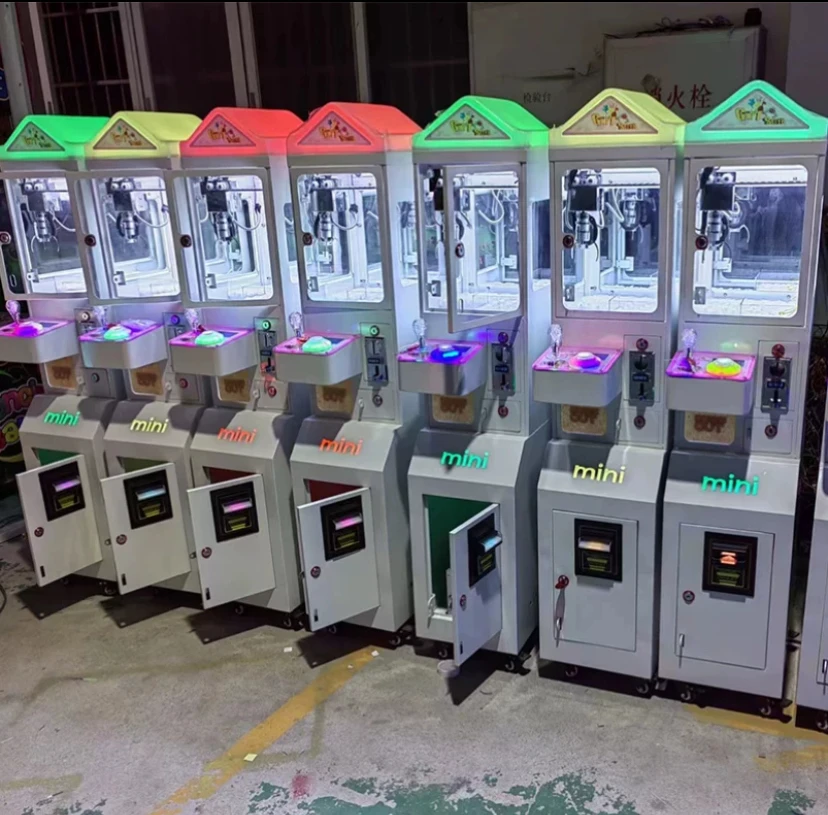 Arcade Toy Vending Machine - Mini Coin-Operated Mega Small Claw Crane
