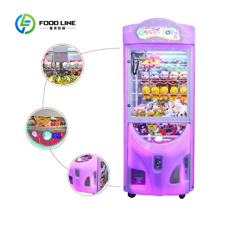 Arcade Toy Vending Machine - Customized Coin Operated Arcade Claw Crane