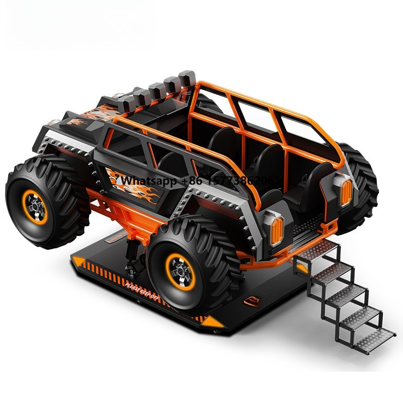 9D Vr Simulator - 6-Person VR Racing Shooting Simulator 9D