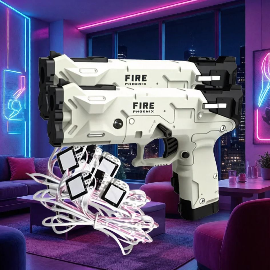 Coin Pusher Machine - 2p GUN4IR Wireless Electromagnetic Light Gun