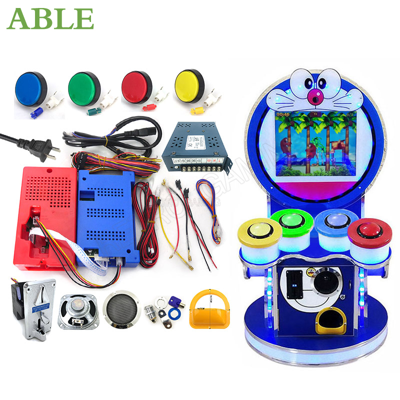 Coin Operated Kiddie Ride - Arcade Adventure Island Kids Rhythm With