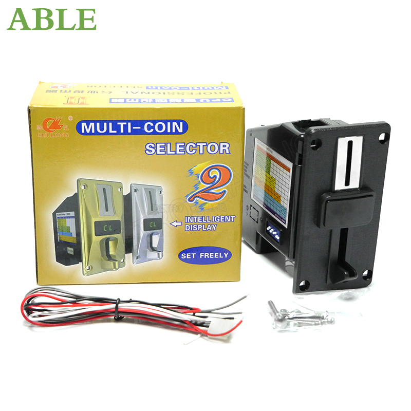 Multi Coin Acceptors Selector  - Coin Pusher Machine recension och pris