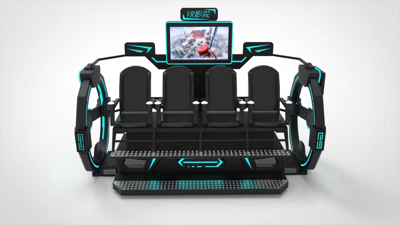 High Quality Theme Park 4 Seat - 9D Vr Simulator recension och pris