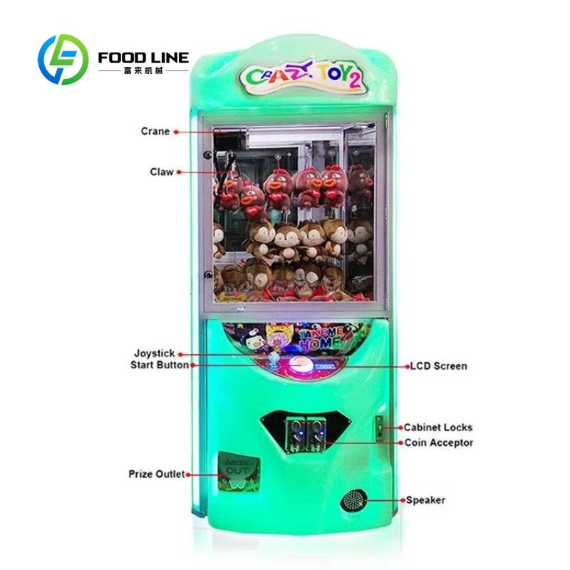 Customized Coin Operated Arcad - Arcade Toy Vending Machine recension och pris