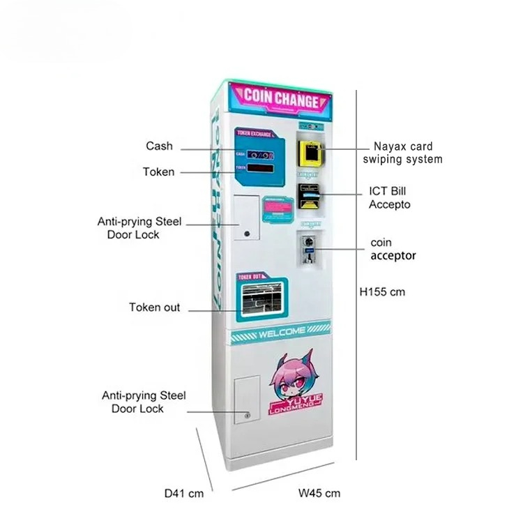 Hot Sale Nayax Card Swiping Sy - Arcade Vending Machines For Sale recension och pris