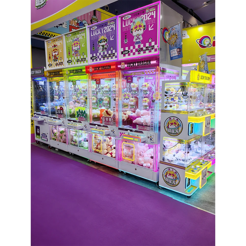 #New Colorful Claw Machine Luc - Arcade Toy Vending Machine recension och pris