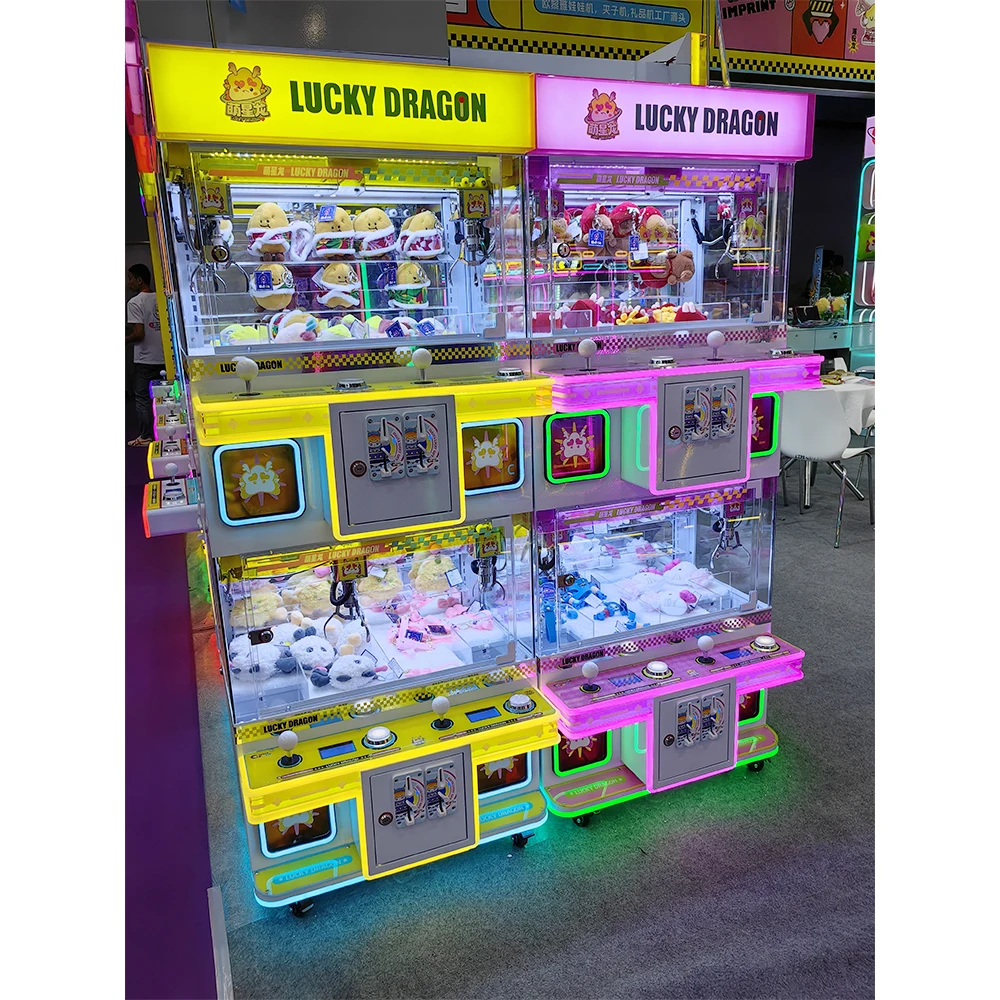 #New Colorful Claw Machine Luc - Arcade Toy Vending Machine recension och pris