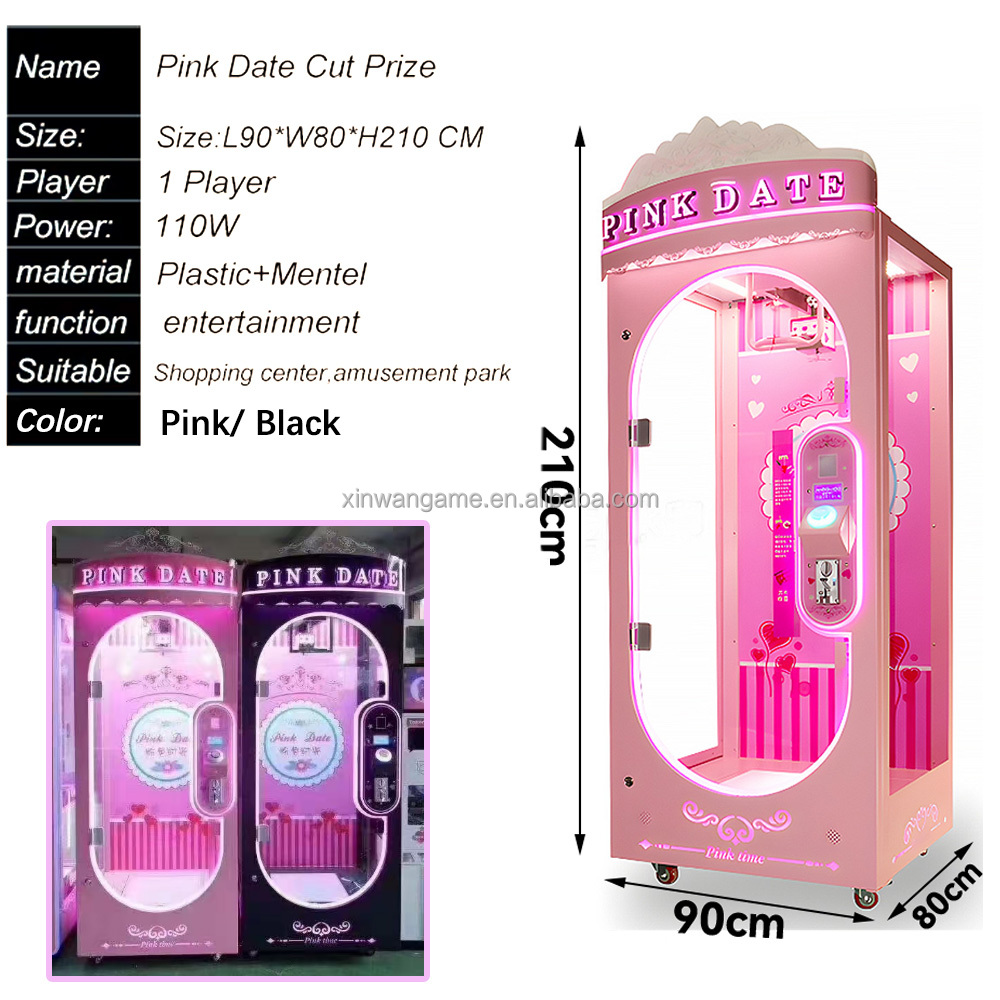 Pink Date Gift Pluche Plush Ki - Arcade Toy Vending Machine recension och pris