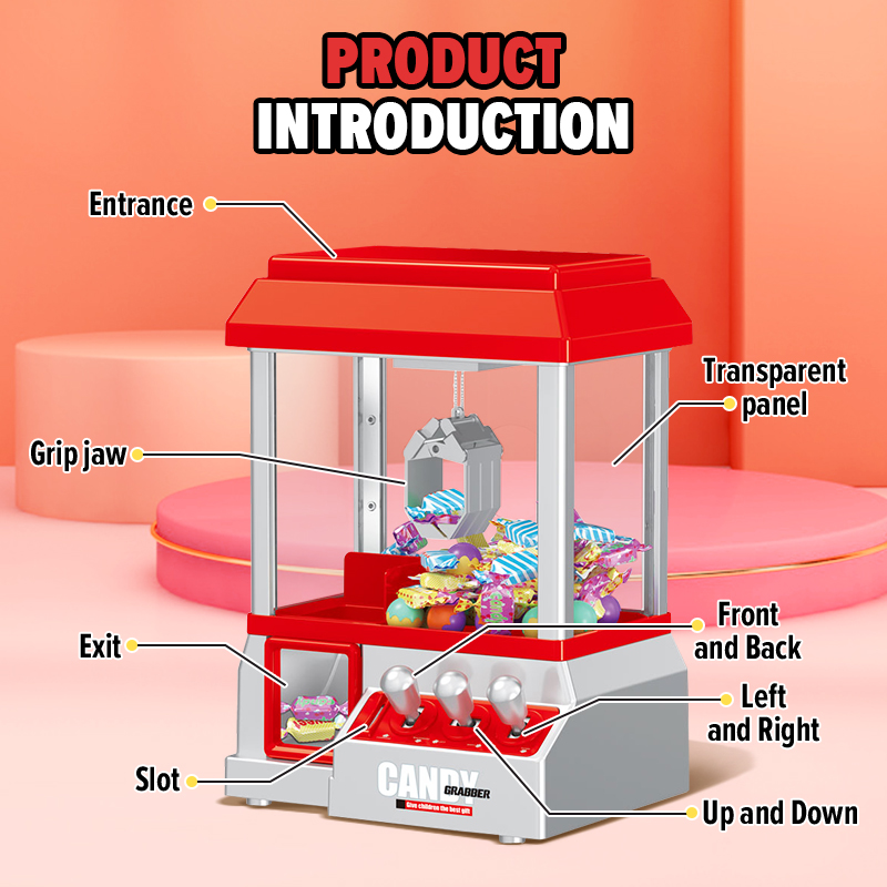 Claw Machine Arcade Game with  - Arcade Toy Vending Machine recension och pris