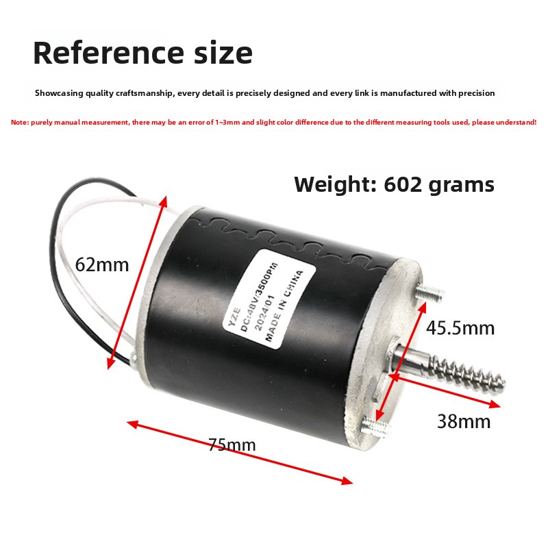 General 48V High Speed Motor G - Crane Claw Motor recension och pris
