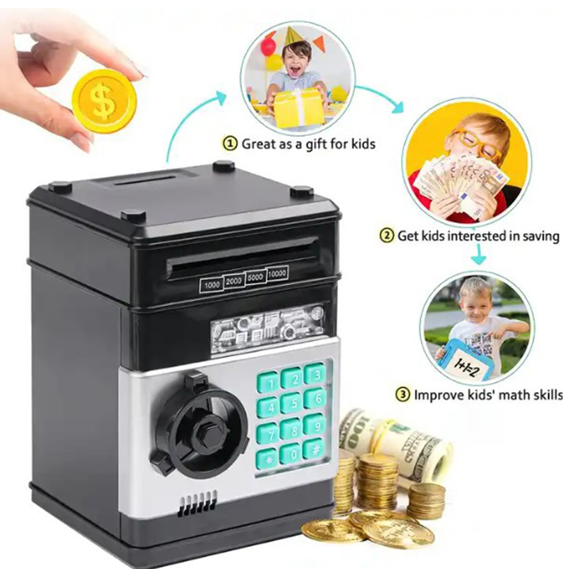 Creative Piggy Bank Automatic  - Coin Operated Kiddie Ride recension och pris