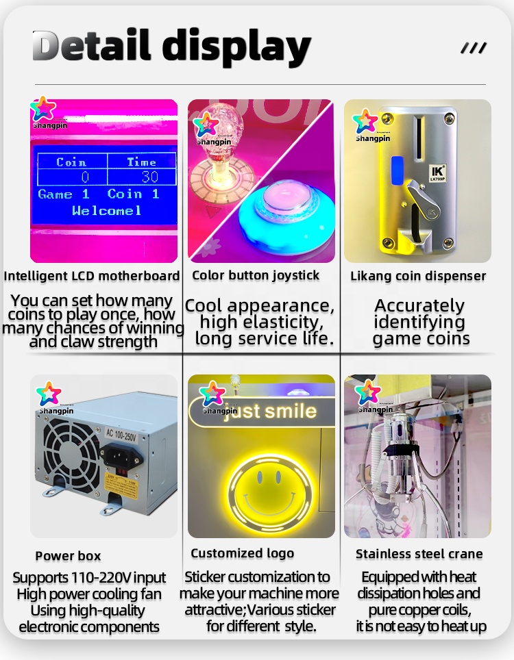 Hot Sale Wholesale Custom Coin - Arcade Vending Machines For Sale recension och pris