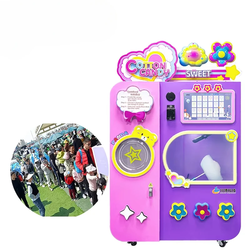 Customized Cotton Candy Vendin - Candy Vending Machine recension och pris