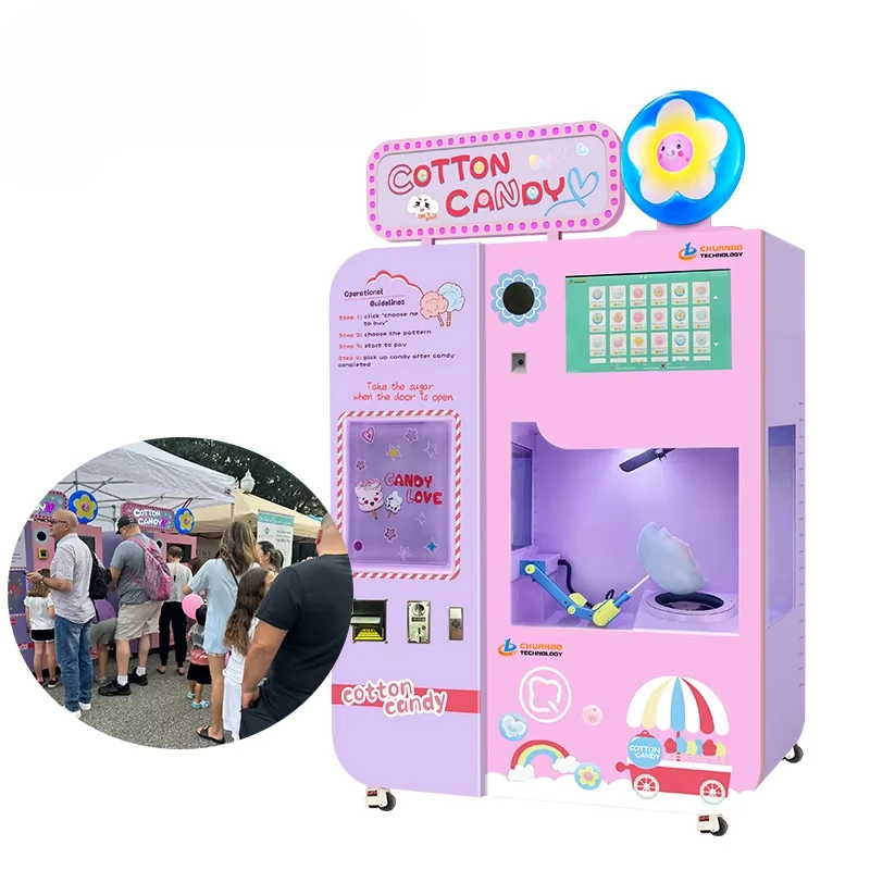 Customized Cotton Candy Vendin - Candy Vending Machine recension och pris