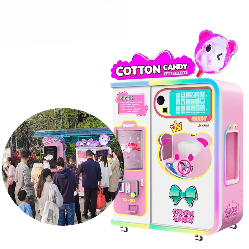 Customized Cotton Candy Vendin - Candy Vending Machine recension och pris