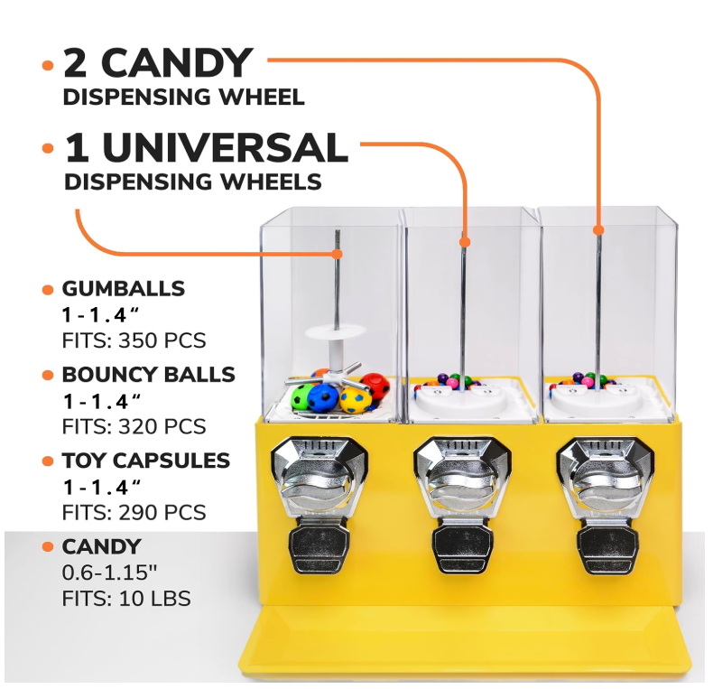 2025 Popular Deer Three-in-One - Candy Vending Machine recension och pris